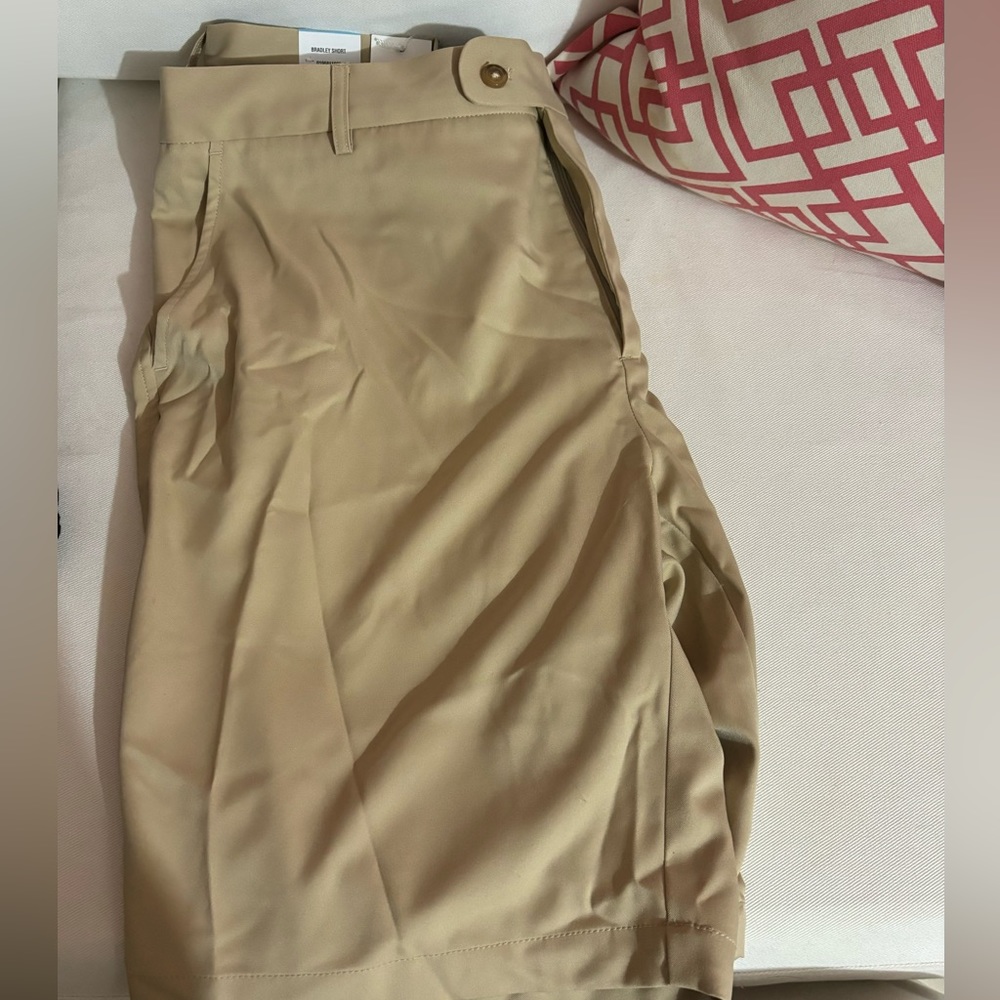 Brand new, never worn khaki shorts J.McGlaughlin size 38